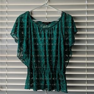Forever 21 Teal Top
